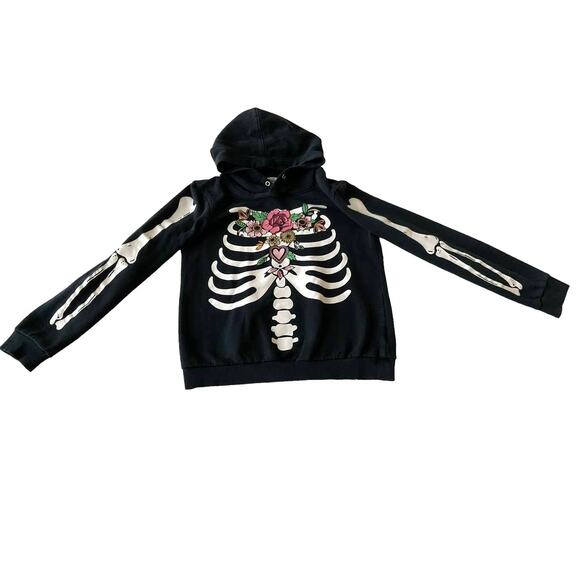 H & M Graphic Hoodie Sweatshirt Girls US 12/14Y‎ - Picture 3 of 7